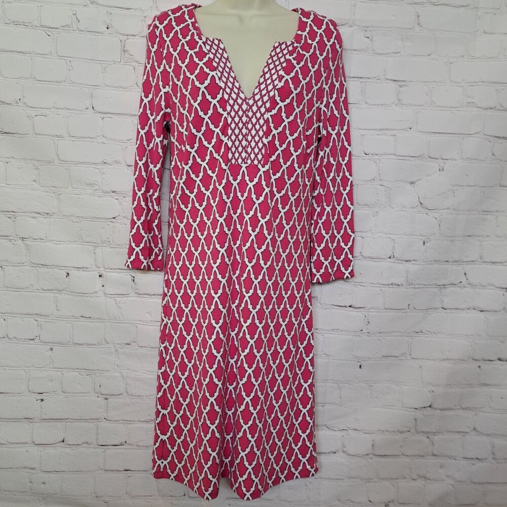Crown & Ivy Comfy Geometric Beachy Casual Dress Size Small - Picture 1 of 10